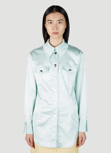 Rodebjer Crodino Sheen Shirt Green rdj0252003