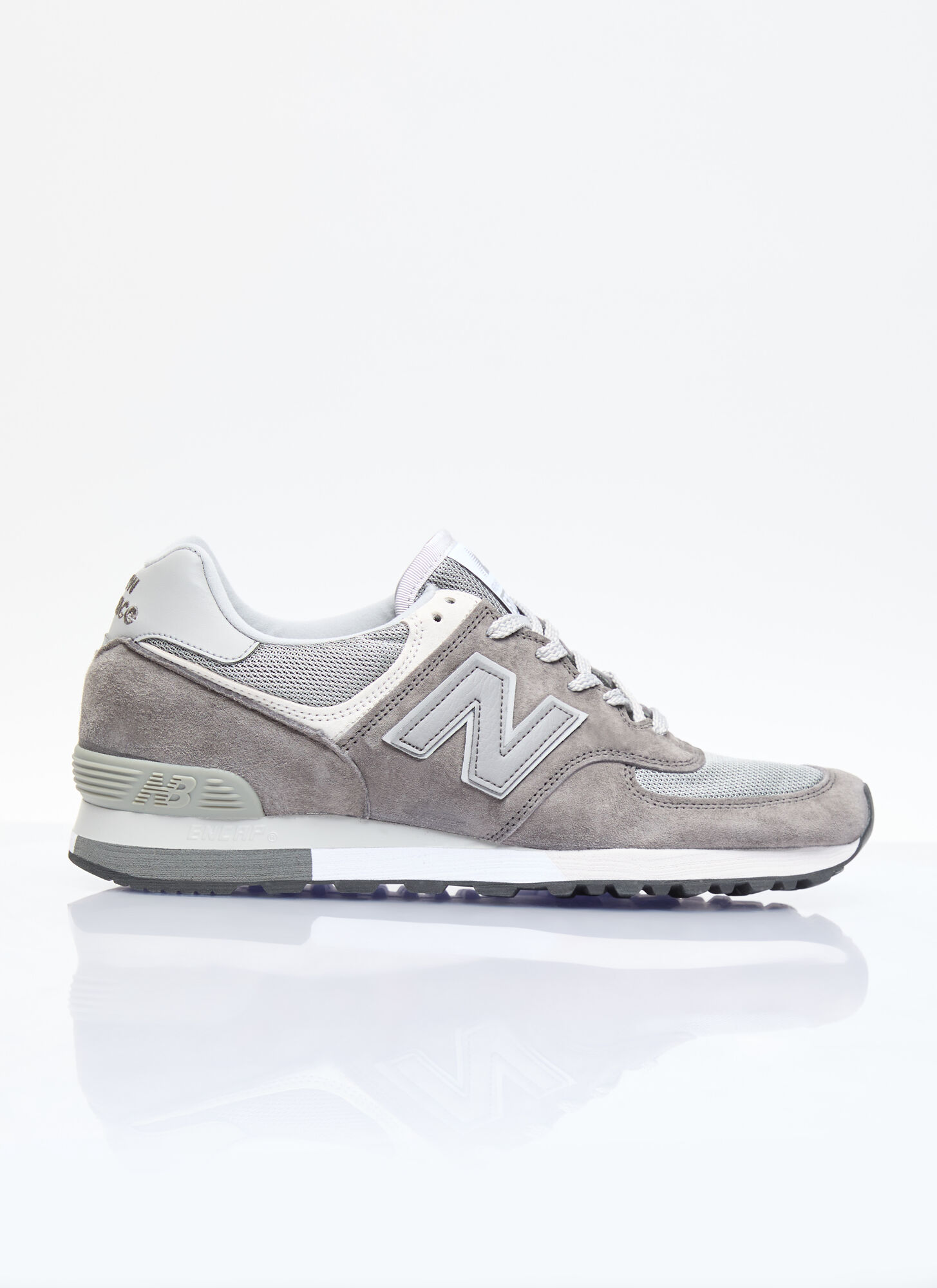 Shop New Balance 576 Sneakers In Grey