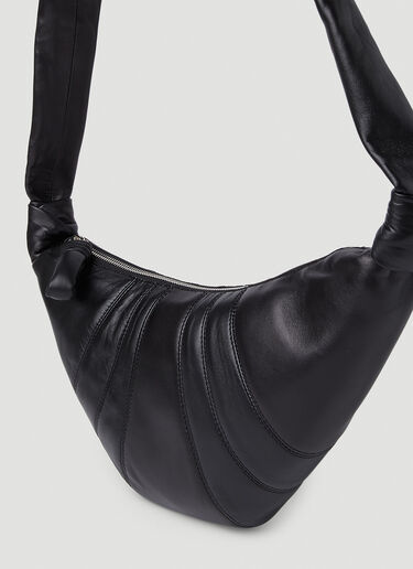 Lemaire Small Croissant Shoulder Bag Black lem0252018