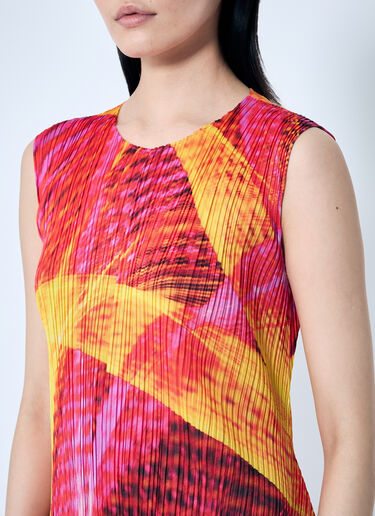 Pleats Please Issey Miyake Spectrum Pleated Dress Multicolour plp0259008