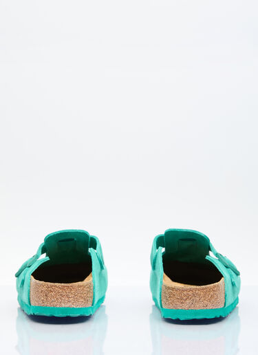 Birkenstock Boston Mules Green brk0156007