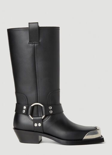 Gucci Harness Boots Black guc0152083