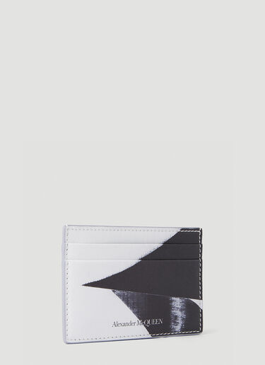 Alexander McQueen 브러시스트로크 카드홀더 블랙 amq0152029