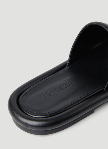 JW Anderson Bumper Flat Sandals Black jwa0149002