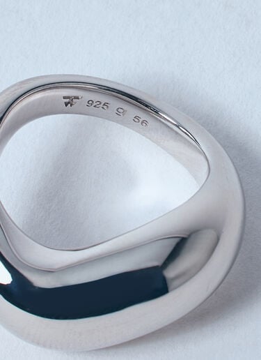 Tom Wood Twist Ring Silver tmw0359001