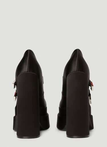 Versace Aevitas Platform Heels Black vrs0252030
