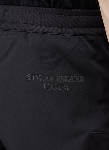 Stone Island Drawstring Track Pants Black sto0144047