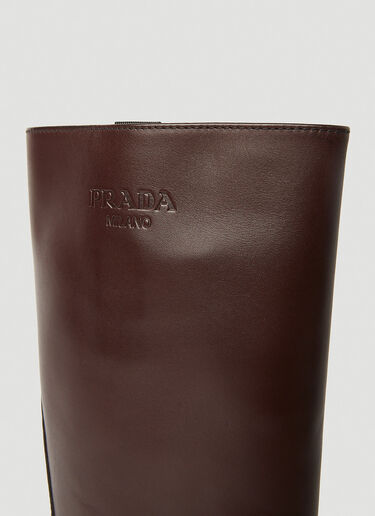 Prada Show Boots Brown pra0150028