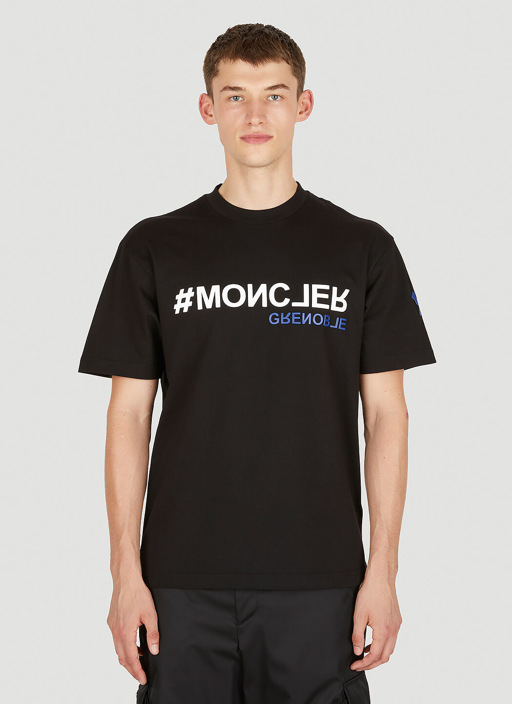Moncler grenoble t shirt black new arrivals