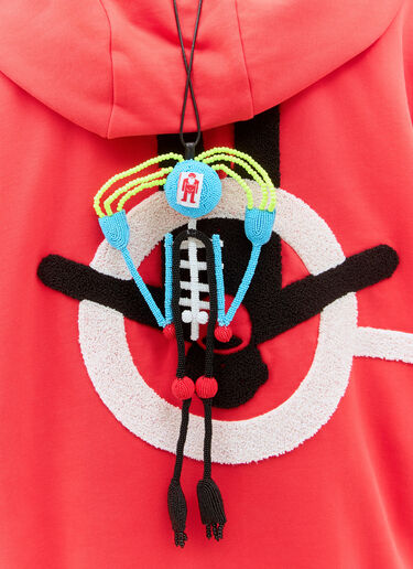 Walter Van Beirendonck Alien Love Beaded Necklace Blue wlt0158030