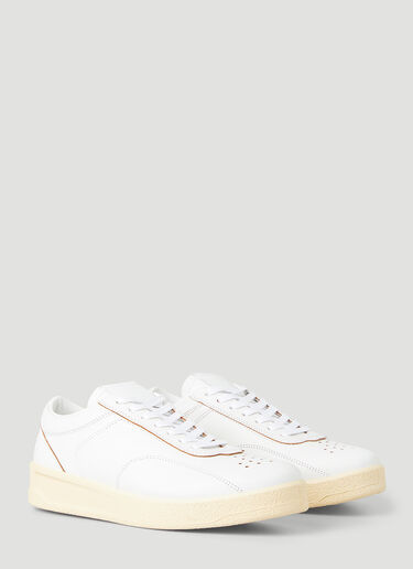 Jil Sander Vulcanised Sneakers White jil0249020