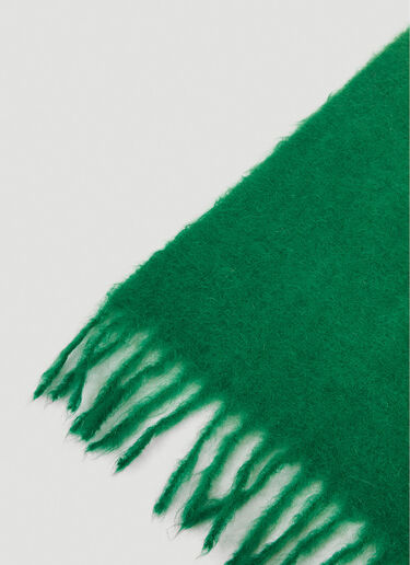 GANNI Gradient Scarf Green gan0251072