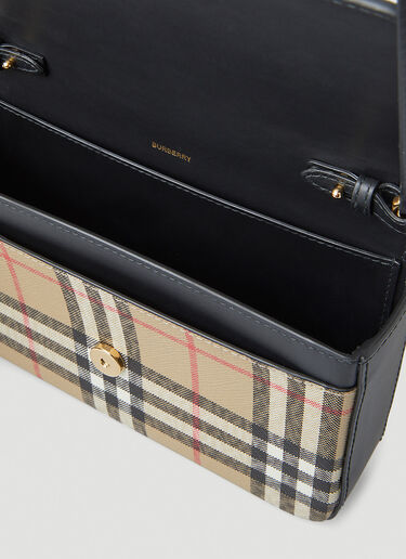 Burberry New Hampshire Shoulder Bag Beige bur0248057