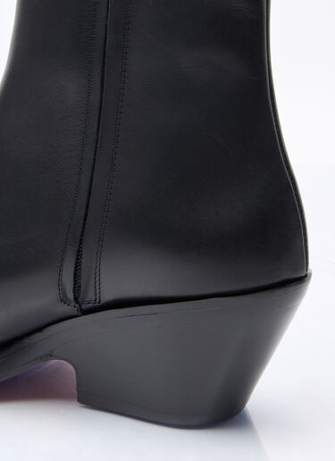 Sportmax Cowboy Boots Black spx0258016
