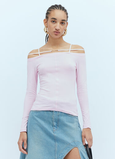 Jacquemus Le T-Shirt Sierra Pink jac0254035