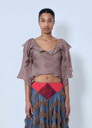 Kiko Kostadinov Plexus Blouse Pink kko0264005