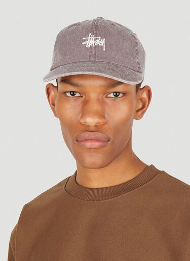 Stüssy Low Pro Washed Baseball Cap Brown sts0347027