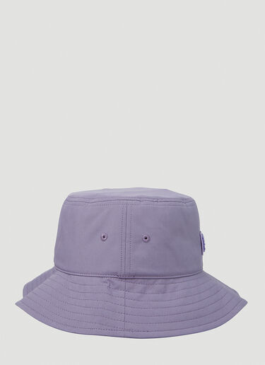 Face Patch Bucket Hat Acne Studios Face Patch Bucket Hat Lilac acn0351004