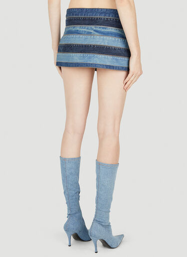 Guess USA Panelled Denim Mini Skirt Blue gue0252013