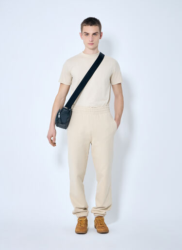 Burberry Logo Patch Track Pants Beige bur0159005
