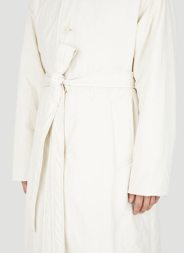 Gucci Lightweight Matte Coat Ivory guc0154002