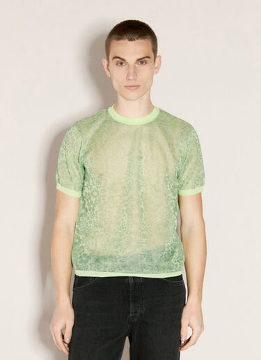 Martine Rose Granny T-Shirt Green mtr0156014