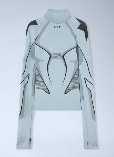 Off-White Seamless Race Top Blue ofw0262101