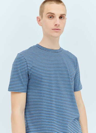 A.P.C. Striped T-Shirt Blue apc0156006