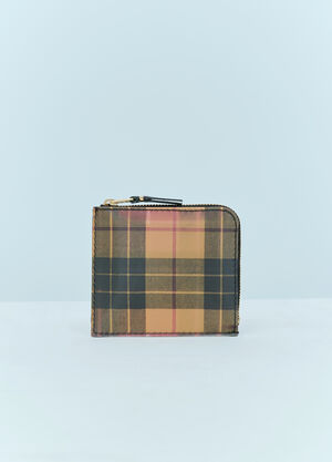 Comme des Garçons Wallet Lenticular Tartan Wallet Multicolour cdw0355001