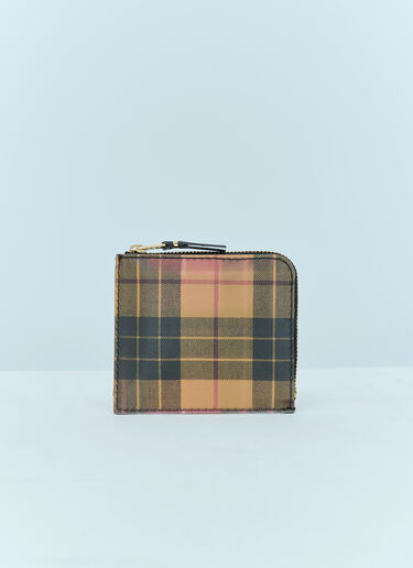 Comme des Garçons Wallet Lenticular Tartan Wallet Multicolour cdw0355001