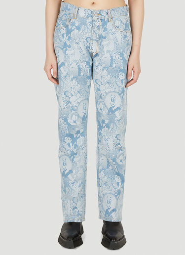 Aries Cartoon Lilly Jeans Blue ari0248015