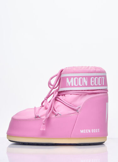 Moon Boot Icon Low Nylon Boots Pink mnb0358006