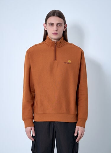 Carhartt WIP American Script Sweatshirt Brown wip0159001
