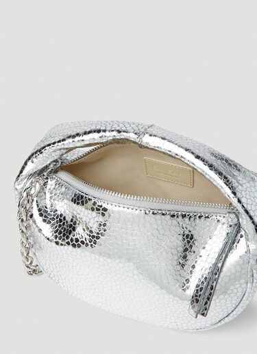 BY FAR Baby Cush Handbag Silver byf0251007