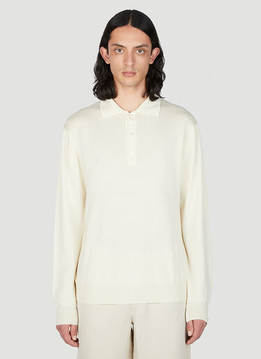 Another 2.0 Polo Sweater ANOTHER ASPECT Another 2.0 Polo Sweater Beige ana0151008