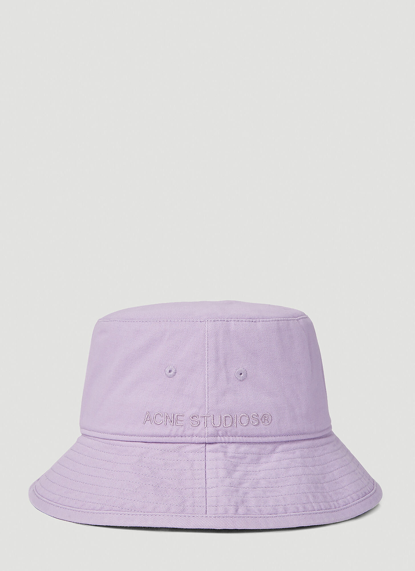 Acne Studios Women's Brimmo Twill Bucket Hat In Cold Lilac