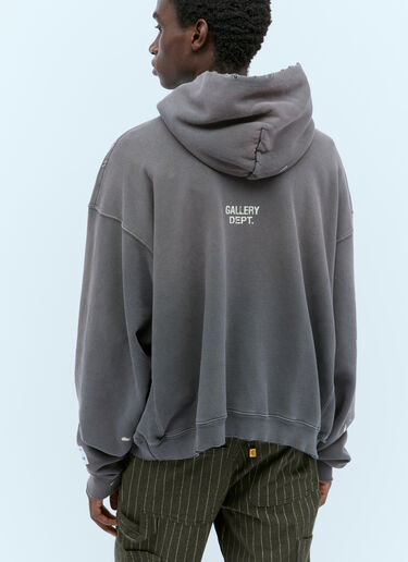 Gallery Dept. 90'S Recycle Hooded Sweatshirt Grey gdp0150037