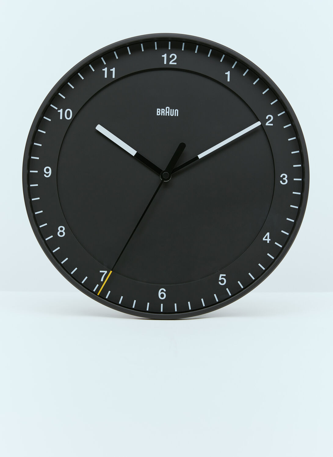 Braun Bc17 Classic Large Analogue European Radio Controlled Wall Clock In Black