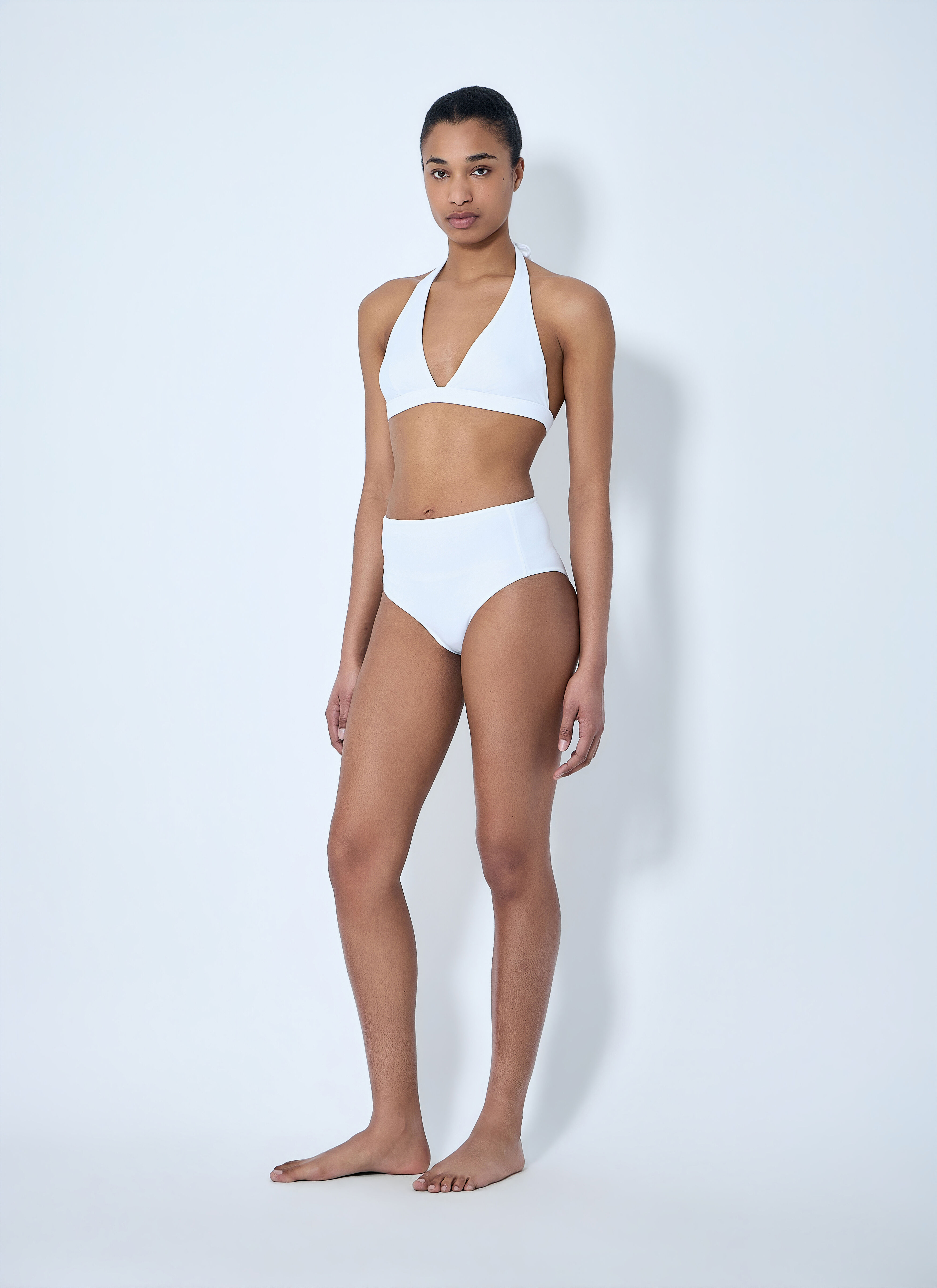 Max Mara Women's' High-Waist Briefs in White | LN-CC®