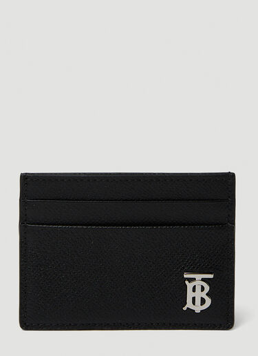 TB Monogram Cardholder Burberry TB Monogram Cardholder Black bur0151095