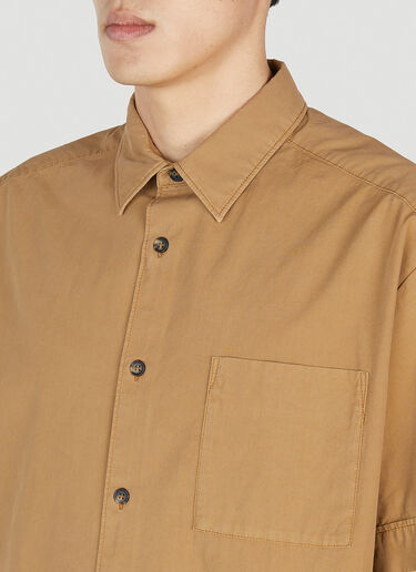 A.P.C. 로스 셔츠 브라운 apc0152011