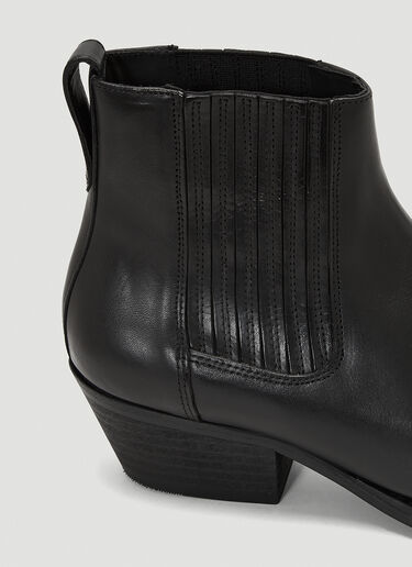 Our Legacy Cuban Ankle Boots Black our0142012