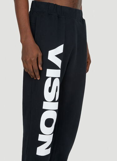Vision Street Wear 徽标印花运动裤 黑色 vsw0150009