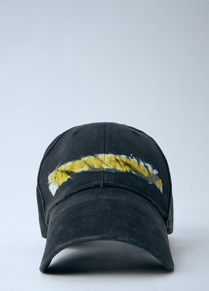 Balenciaga Faded Washed Cap Black bal0164008