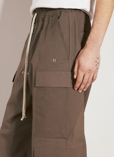 Rick Owens Cargobelas Drawstring Pants Brown ric0155007