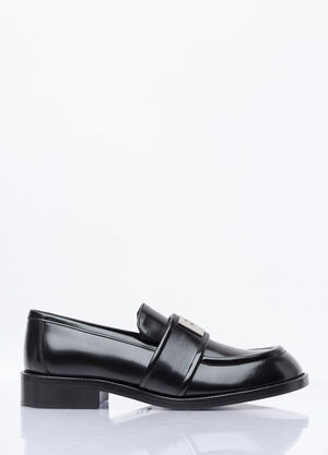 Gucci Leather Loafers Black guc0259039