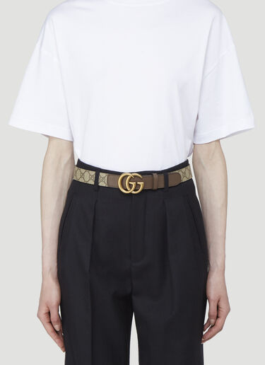 Gucci GG 腰带 棕 guc0241105