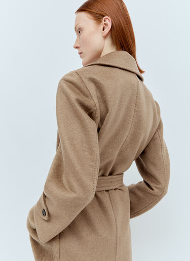 Max Mara Cashmere Robe Coat Brown max0255018