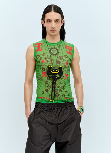 Walter Van Beirendonck Alien Friend Necklace Black wlt0156036