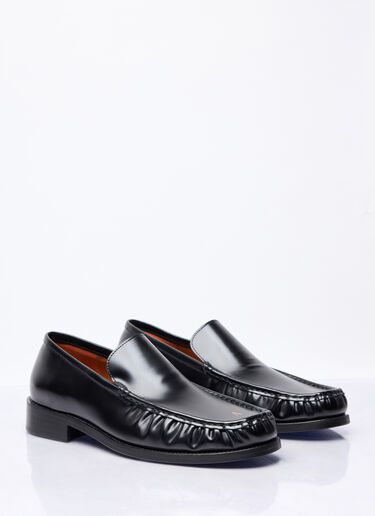 Acne Studios レザーローファー ブラック acn0158016